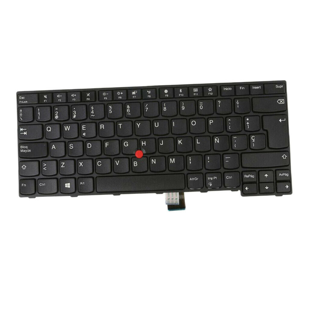 Spanish Layout Keyobard without Frame for Lenovo Thinkpad Eage E470 Desktop