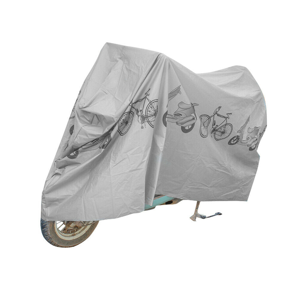 Universal PEVA Motorcycle Cover Protector Motorbike Bike Rain Dust Waterproof