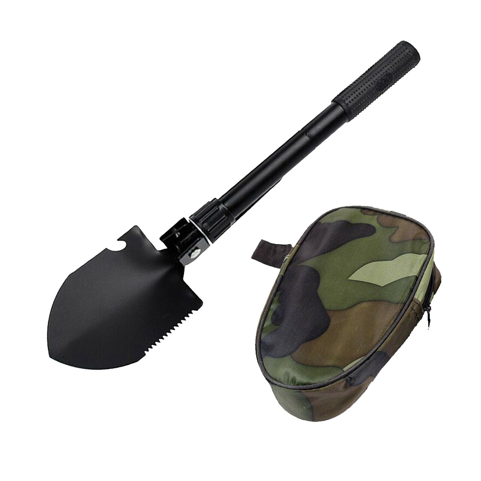 Shovel Garden Digger Tool Treasure Finder Spade w/ Carry Bag For Detecting
