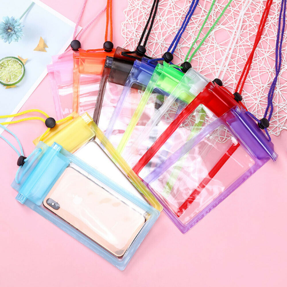 3Pcs Swimming Waterproof PVC Underwater Pouch Bag Pack Dry Case Cover For Phone