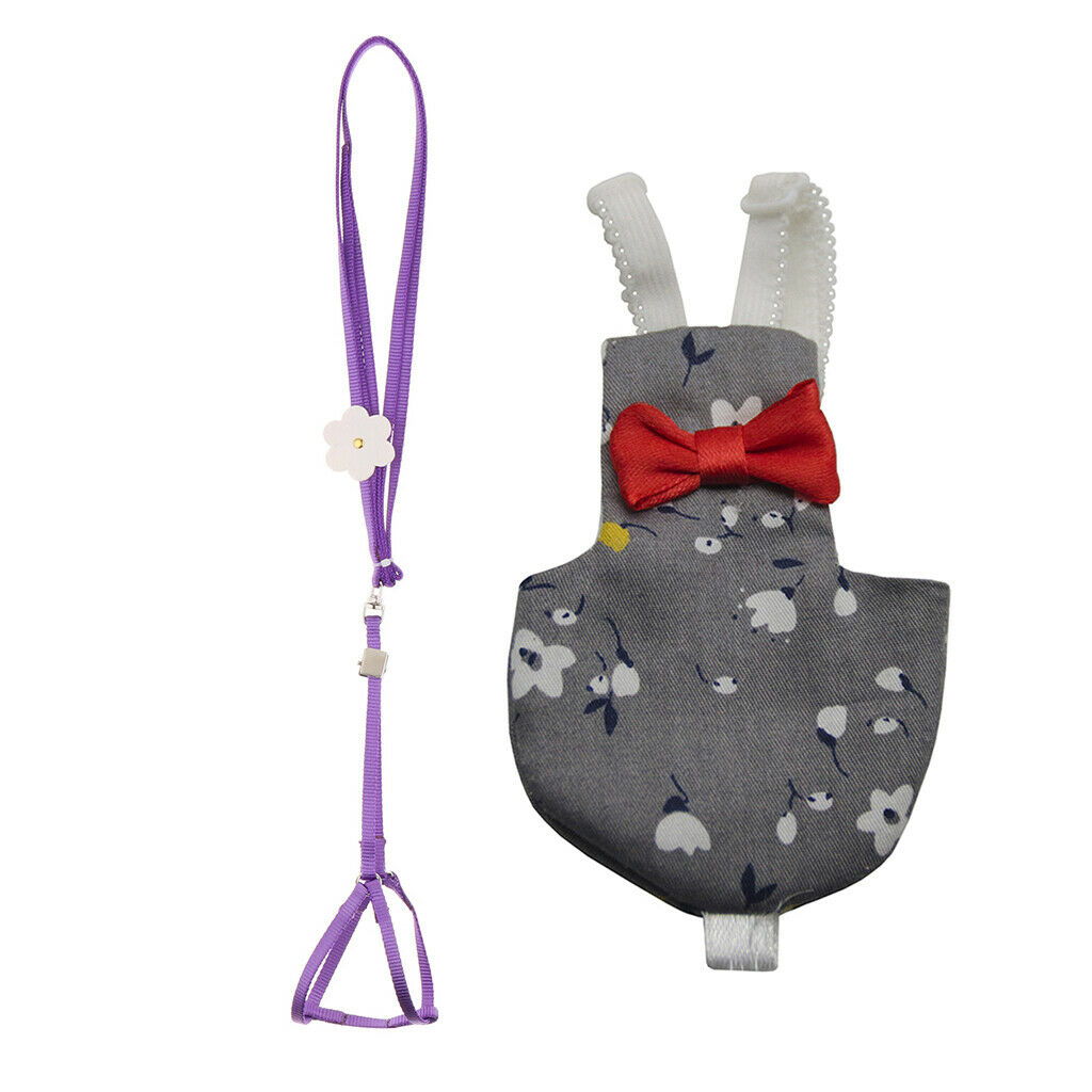 Breathable Birds Nappy Diaper Birds Wear Outdoor Clothes Cover + Birds Traction