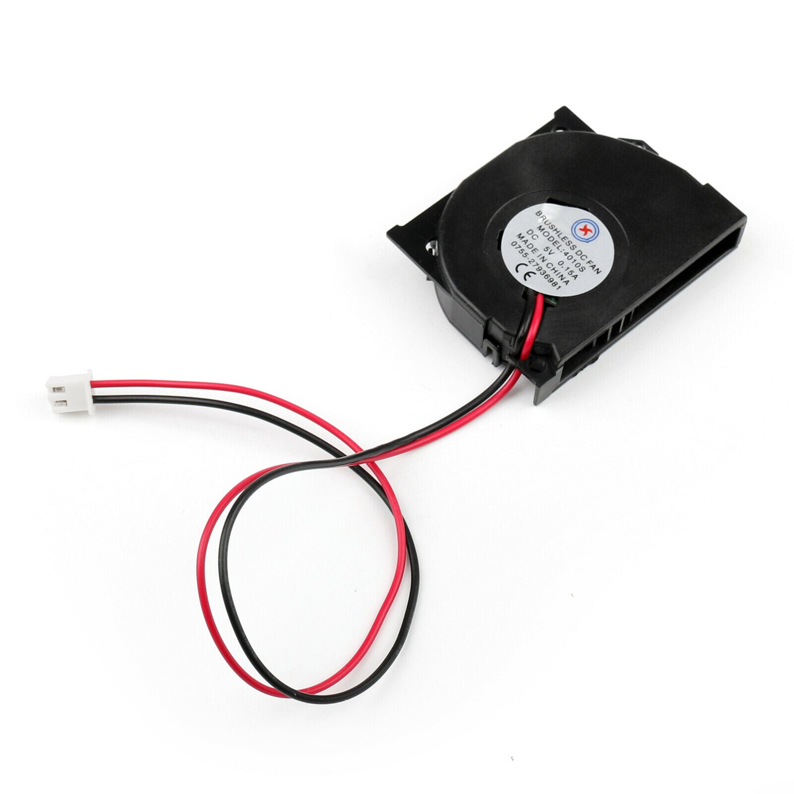 4Pcs Brushless DC Cooling Blower Fan 5V 4010S 40x40x10mm 0.15A Sleeve 2 Pin Wire