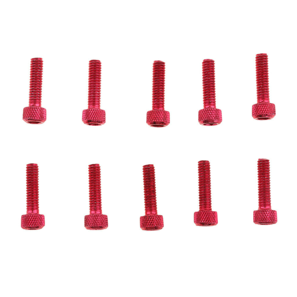 10 Pieces M6 X 20mm Alloy Steel Allen Hex
