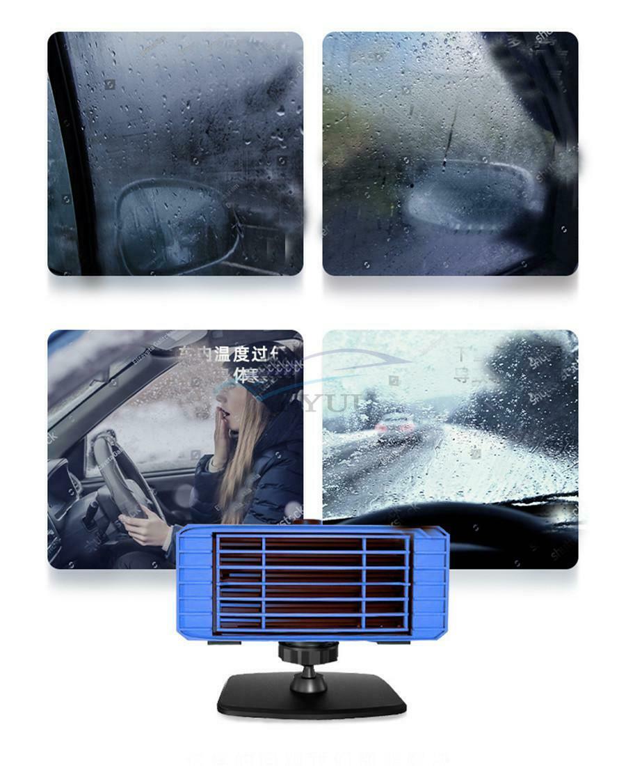 1PCS 120W 2 in 1 Car Defroster Windshield Automatic Heater Cooler Air Purifier