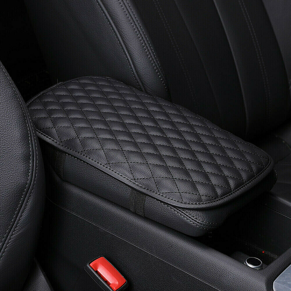 Auto Armrest Pad Cover Center Console Box PU Leather Cushion Mat Car Accessories