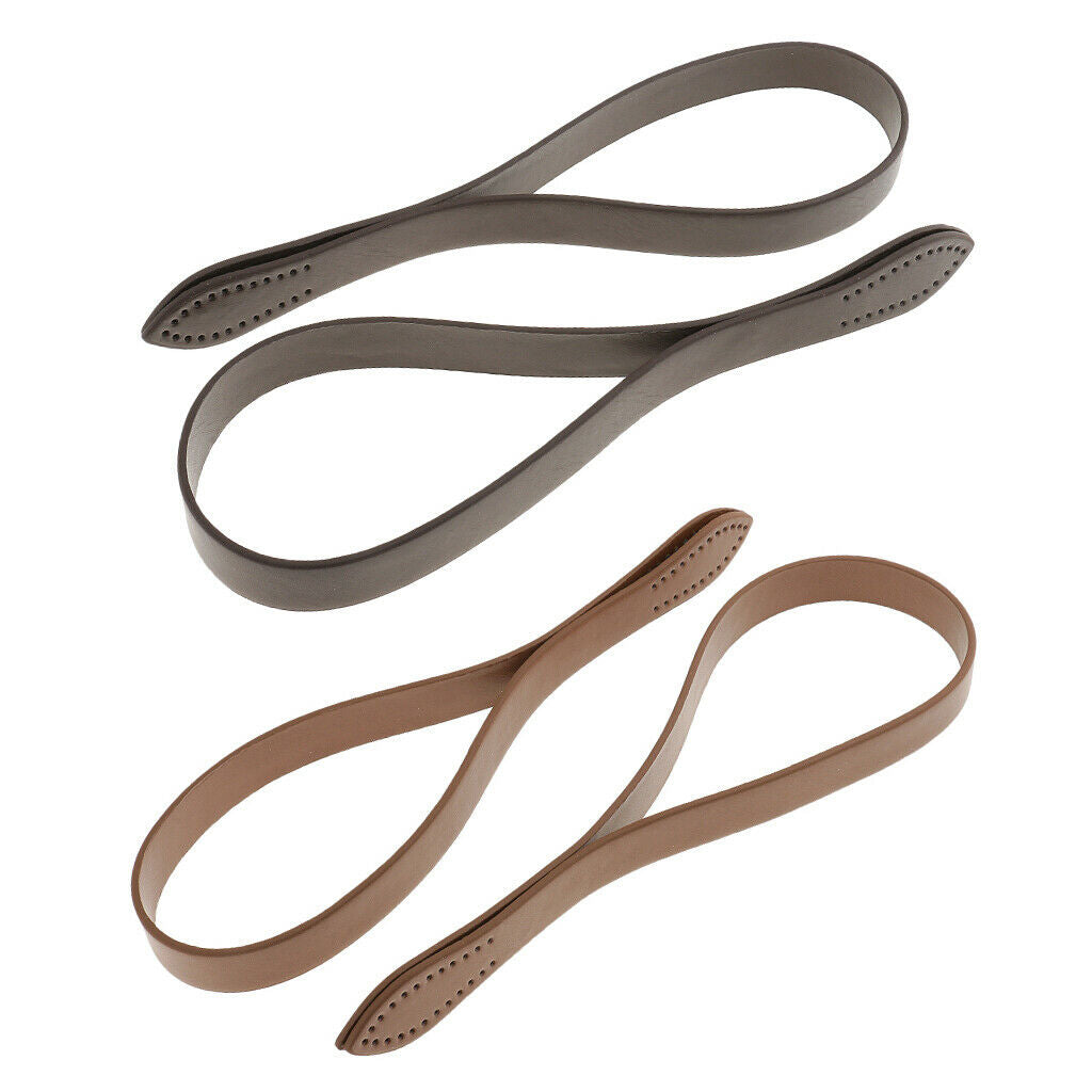 Shoulder Strap Bag Leather Craft Bag Belt Handle Replacement 60cm 2Pcs