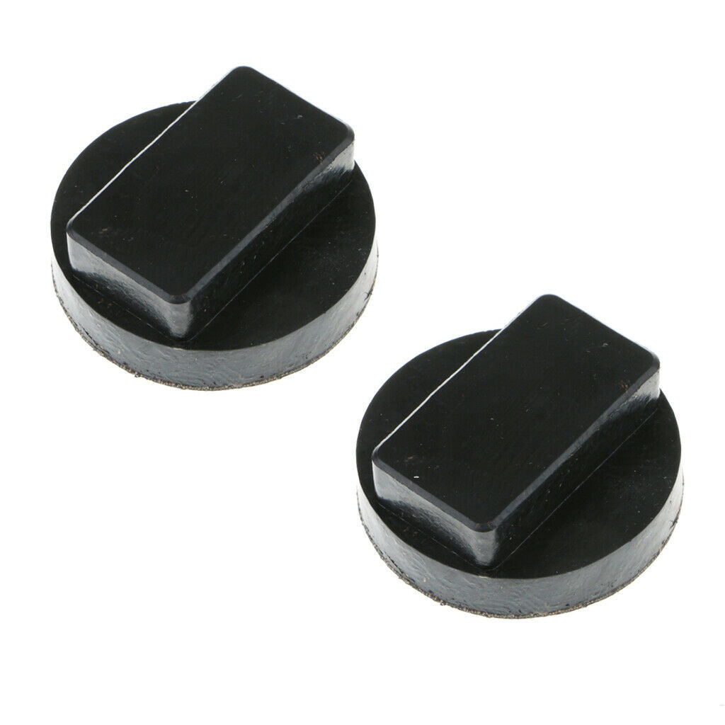 Qty 2 Black Car Jack Lifting Point Pad Adapter For for BMW Mini R50/52/53/55 AF