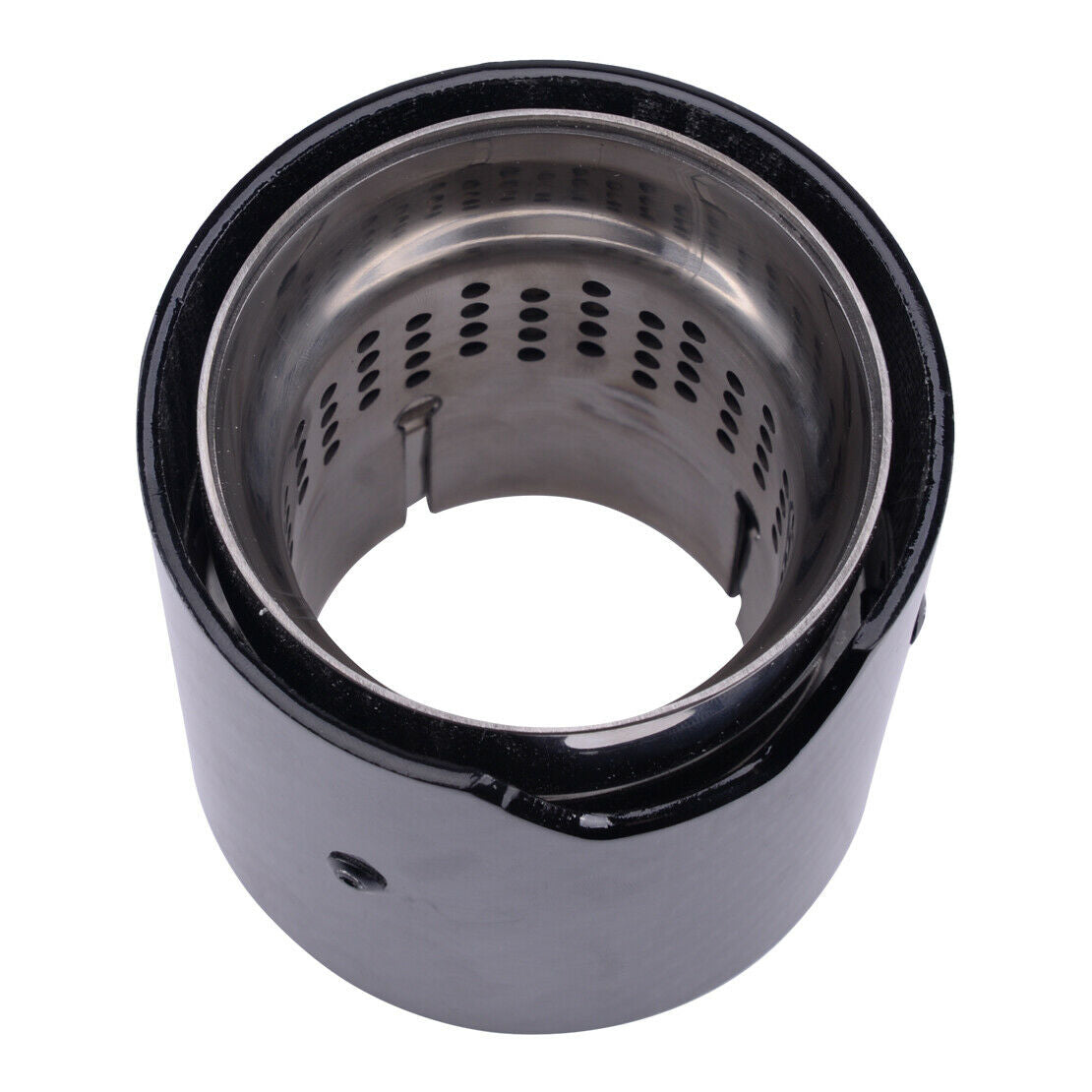 60mm Universal Carbon Fiber Style Exhaust Tail Pipe End Tip Muffler Fit for BMW