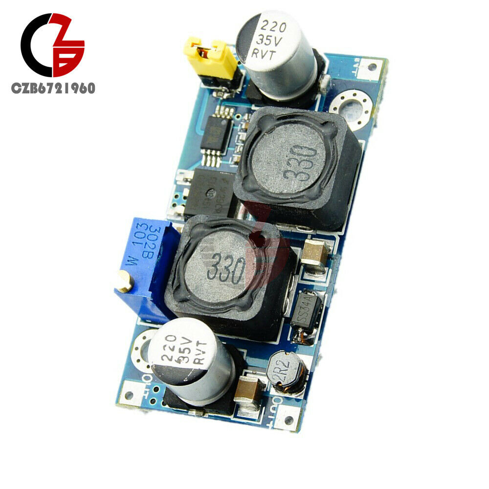 Auto DC 25W 3-15V to 0.5-30V Boost Buck Converter Solar Charge Voltage Regulator