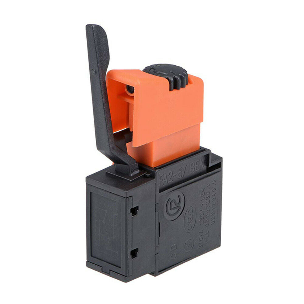 For Electric Drill Trigger Switch FA2/61BEK Adjustable Speed Switch AC 220V/6A