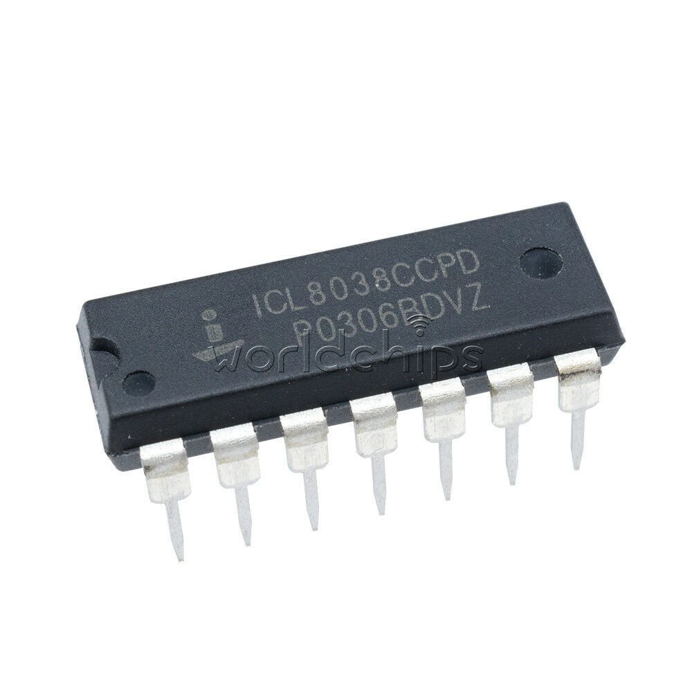 ICL8038 ICL8038CCPD INTERSIL IC OSCILL GEN/VOLT CONTROL 14 DIP Signal Generator