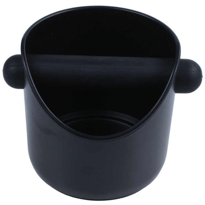 Coffee Grind Knock Box And Espresso Dump Bin (Black) K9R9R9