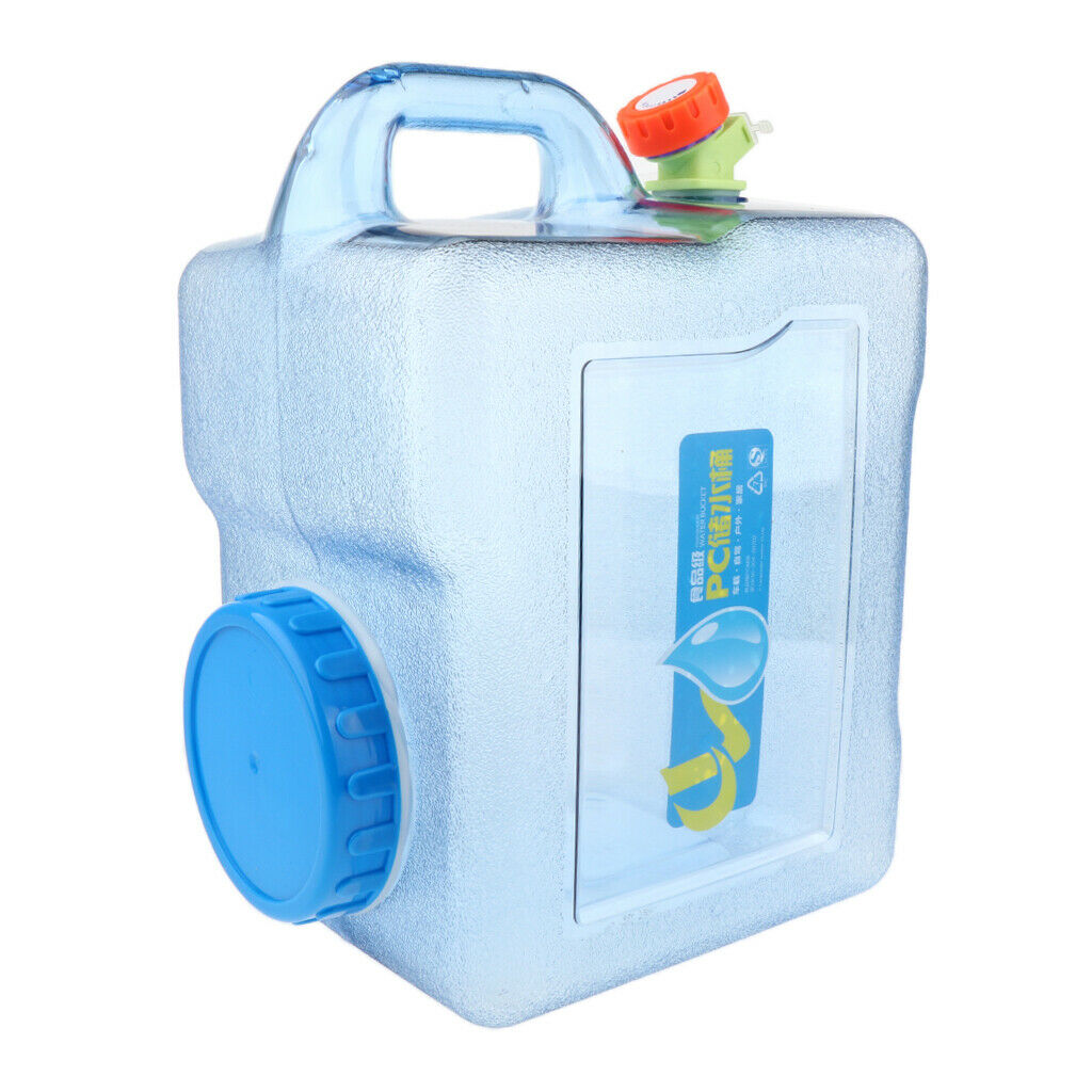 2X Outdoor Camping Travel Car Water Bucket Water Carrier Canister 8L