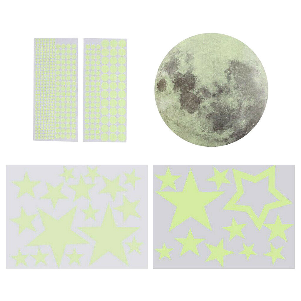 Luminous Wall Stickers for Home Bedroom Wall Art Ceiling Decals Waterproof