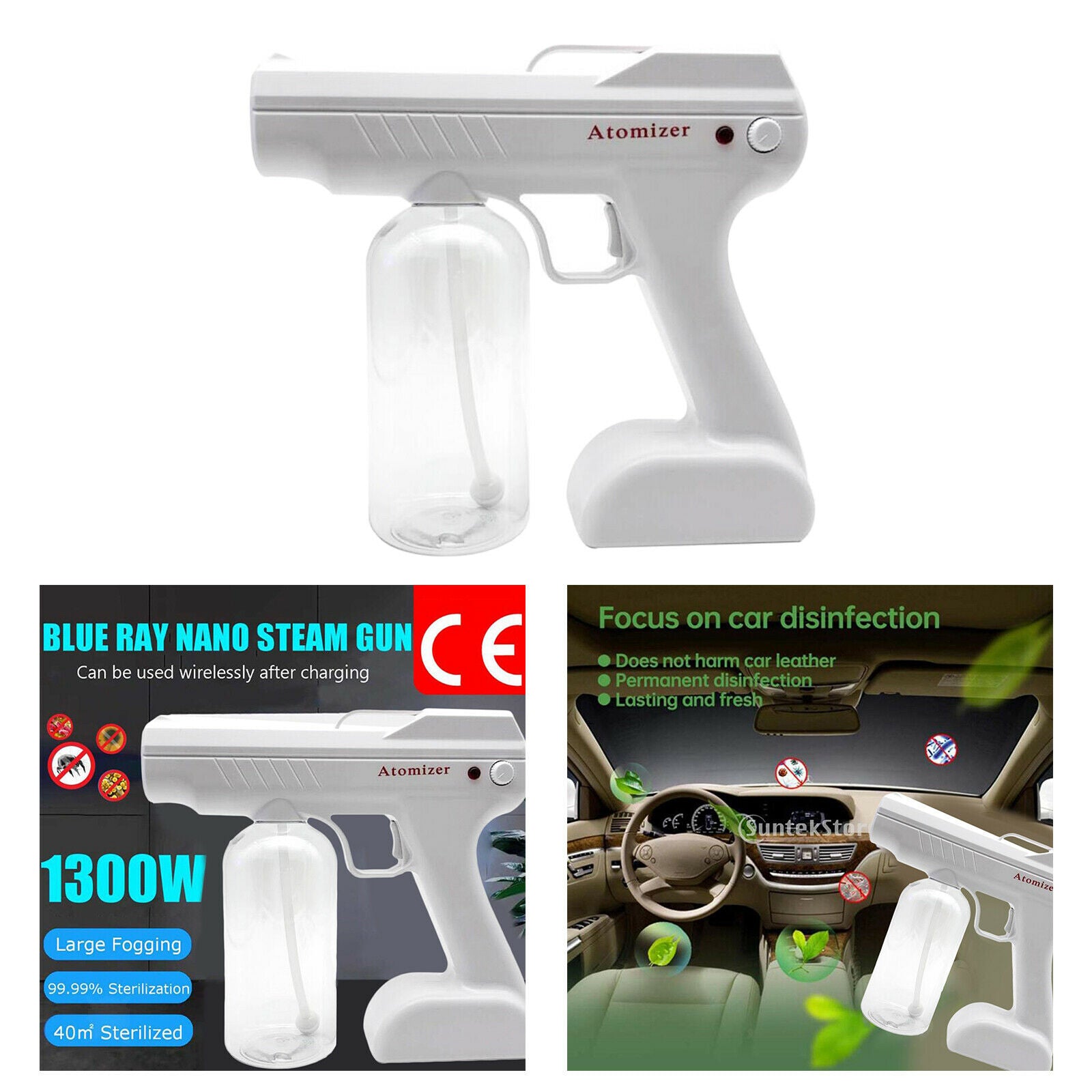 Handheld Cordless Disinfectant Sprayer Tool Nano Jet Indoor Outdoor School