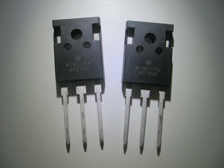 5pair  MJW21195 MJW21196  Encapsulation:TO-247,Silicon Power Transistors