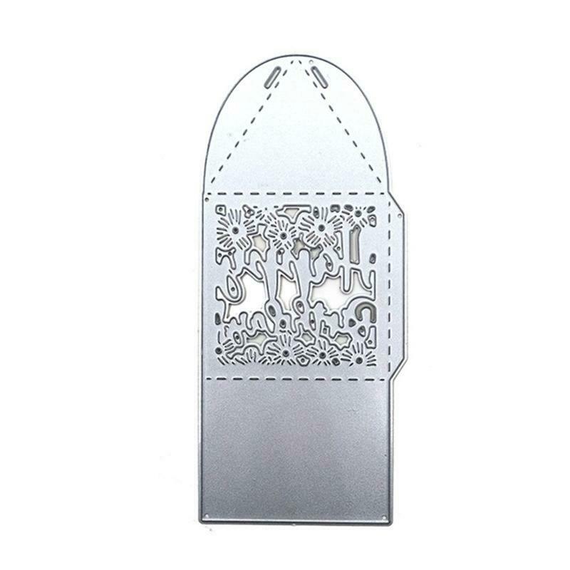 Birthday Gift Box Metal Cutting Dies Stencil Scrapbooking DIY Album Stamp Paper