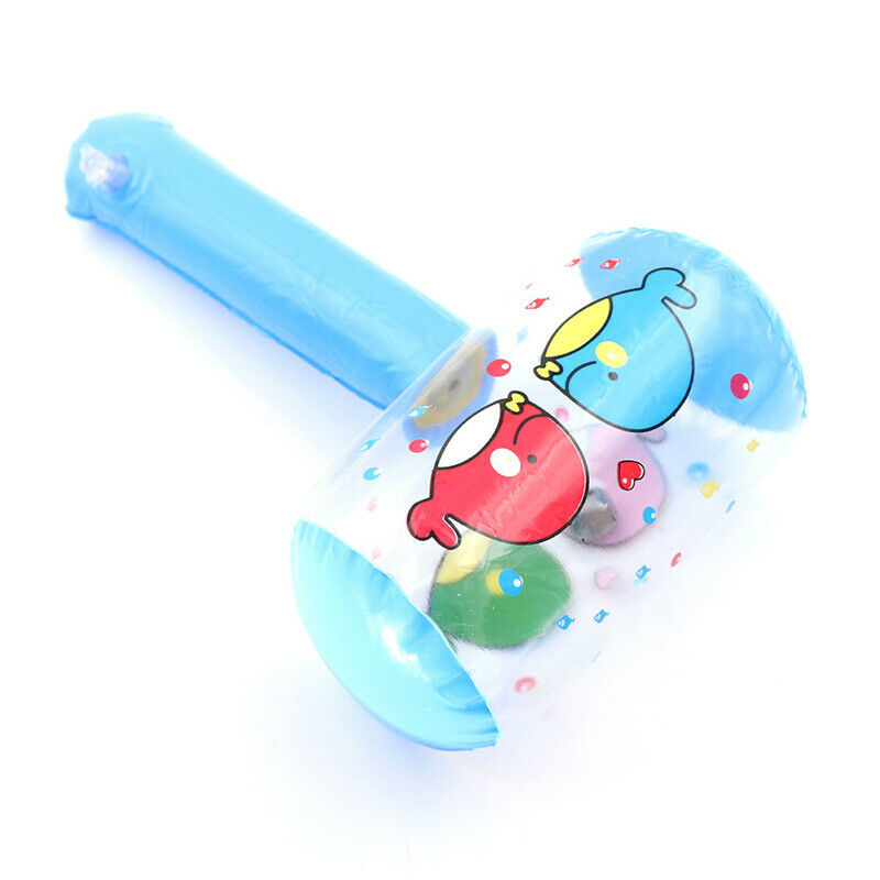 1Pcs Cute Cartoon Inflatable Hammer Air Hammer With Bell Random Col.l8