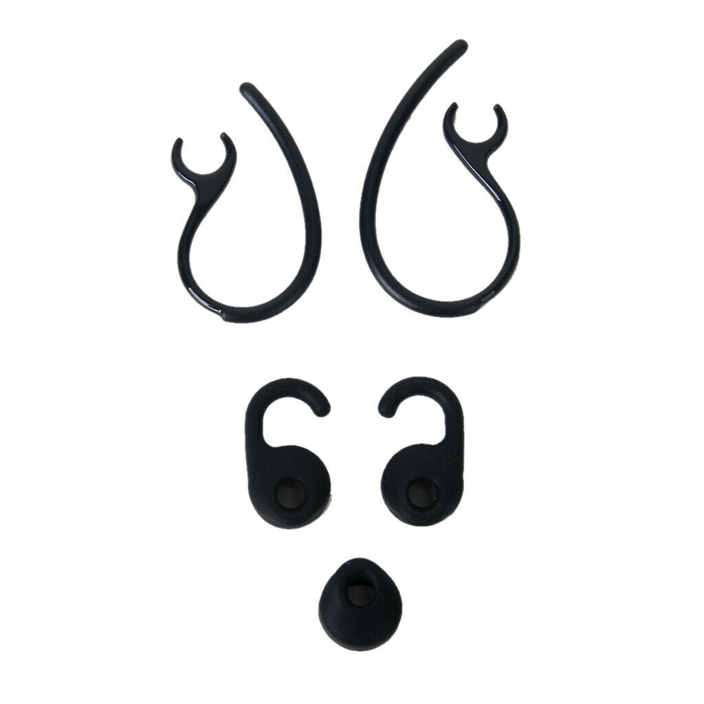 Gel Earbuds Covers Anti-Slip Ear Tips Ear Hook Loop Silicone for