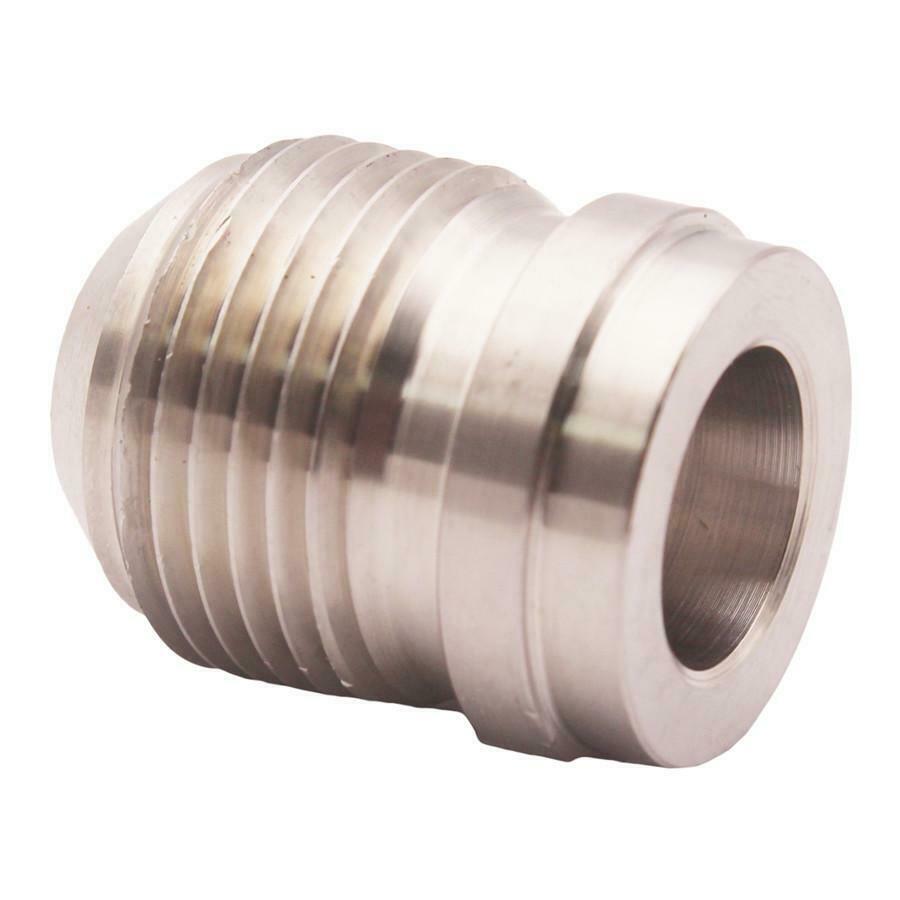 2Pcs 10AN AN10 Male Connector Weld On/Weld In Fitting BUNG CNC Stainless Steel