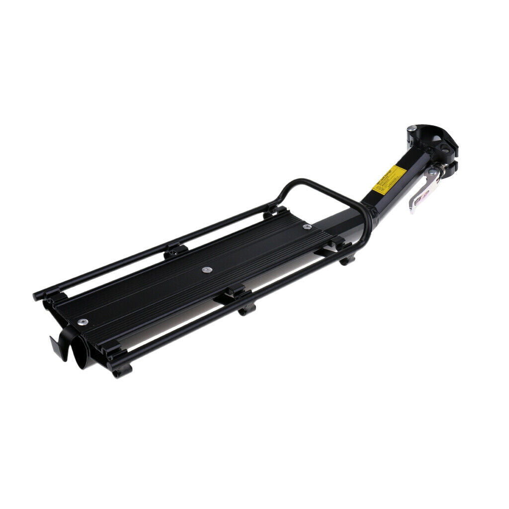Bicycle Bike Seatpost Bracket Quick Release Alloy Rear Rack Carrier Pannier