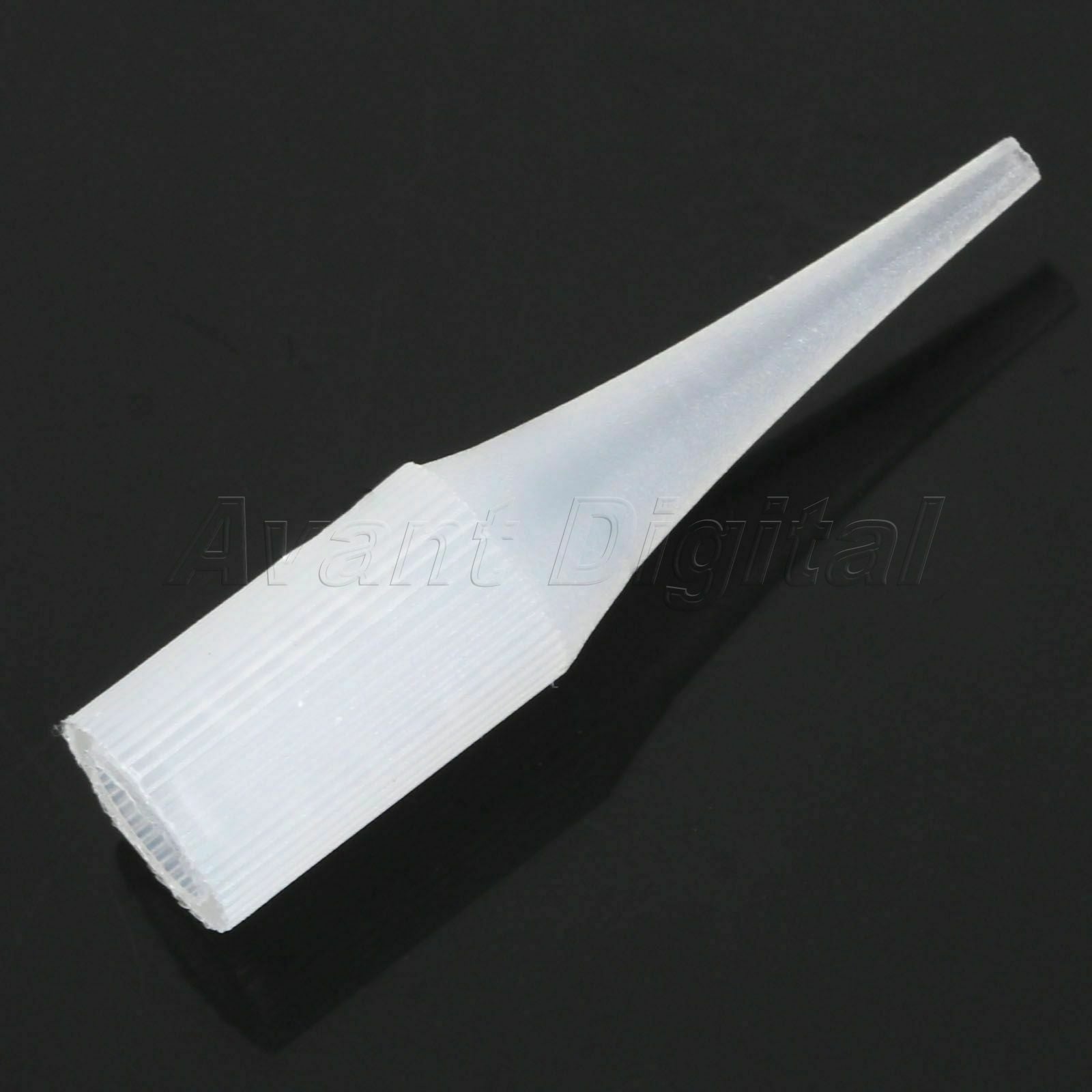 50pcs Mouth 3R Sterile Disposable Tattoo Nozzle Tips Needle Tube Machine Supply