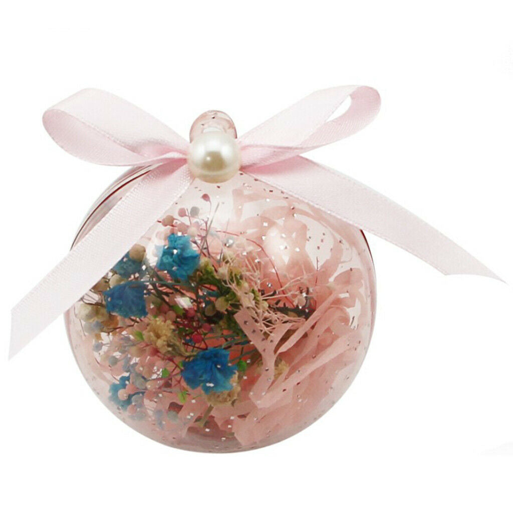 10pcs Multisize Fillable Ball Hollow Ball Christmas Decors Candy Filler 4cm