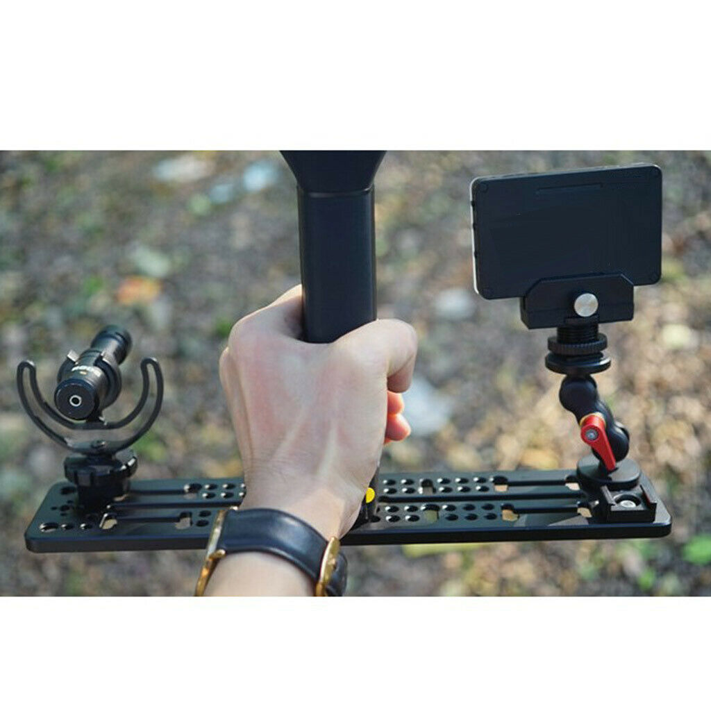 Camera Plate w/ 1/4 3/8 Thread for  DJI Ronin-S,Crane 2,Zhiyun Handheld