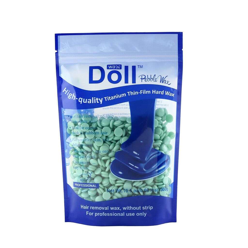 300g Natural Hot Film Hard Wax Beans Hair Removal Beads Tea Tree