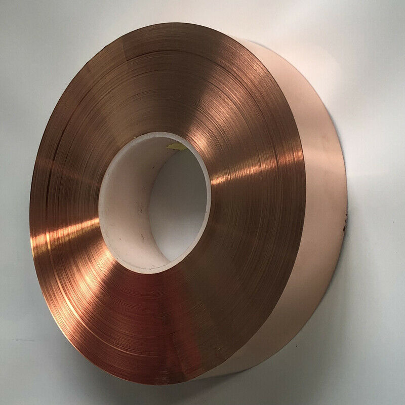 0.3mm x 10mm x 1000mm T2 Cu Metal Sheet Foil Plate Strip 99.9% Pure Copper  1Pc