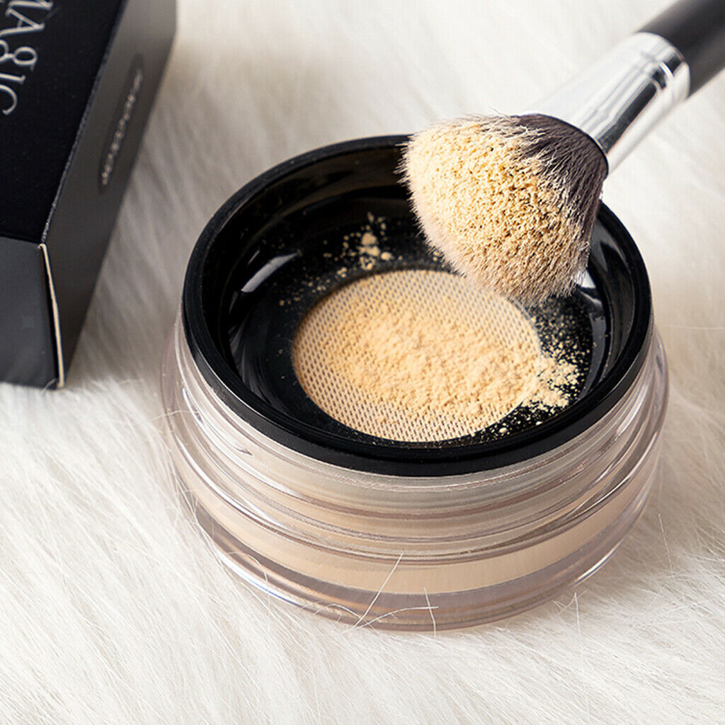 Oil Control Poreless Makeup Finishing Foundation Mattifying Powder Beige