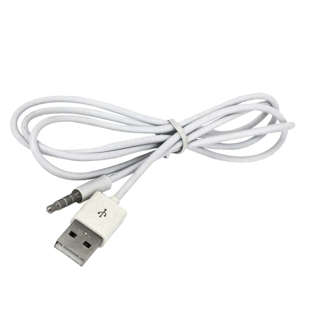 3.5mm Male To USB-A 2.0 Plug   Audio AUX MP3 Cable Adaptor Converter