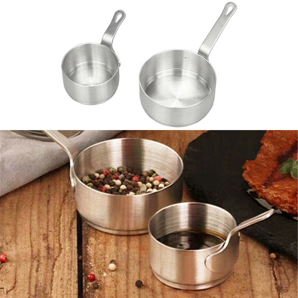 Mini Small Non Stick Sauce Pan Gravy, Mixtures, Milk Pan Cooking Frying 50ml