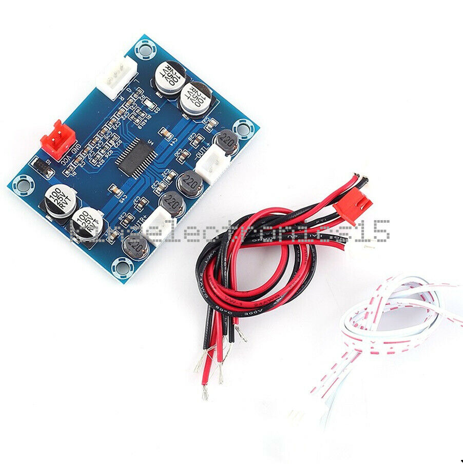 DC 12-24V 2*30W Digital Power Amplifier Board 2 Channels Audio Module