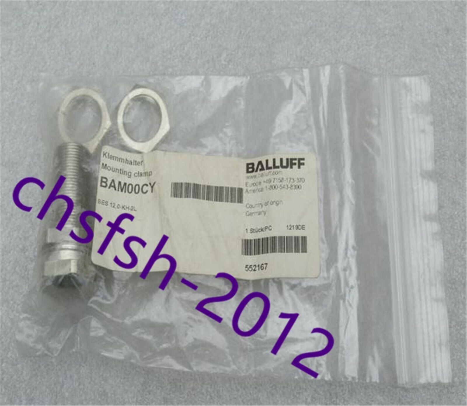 1 pcs New IN Box BALLUFF BES 12,0-KH-2L fixed connector