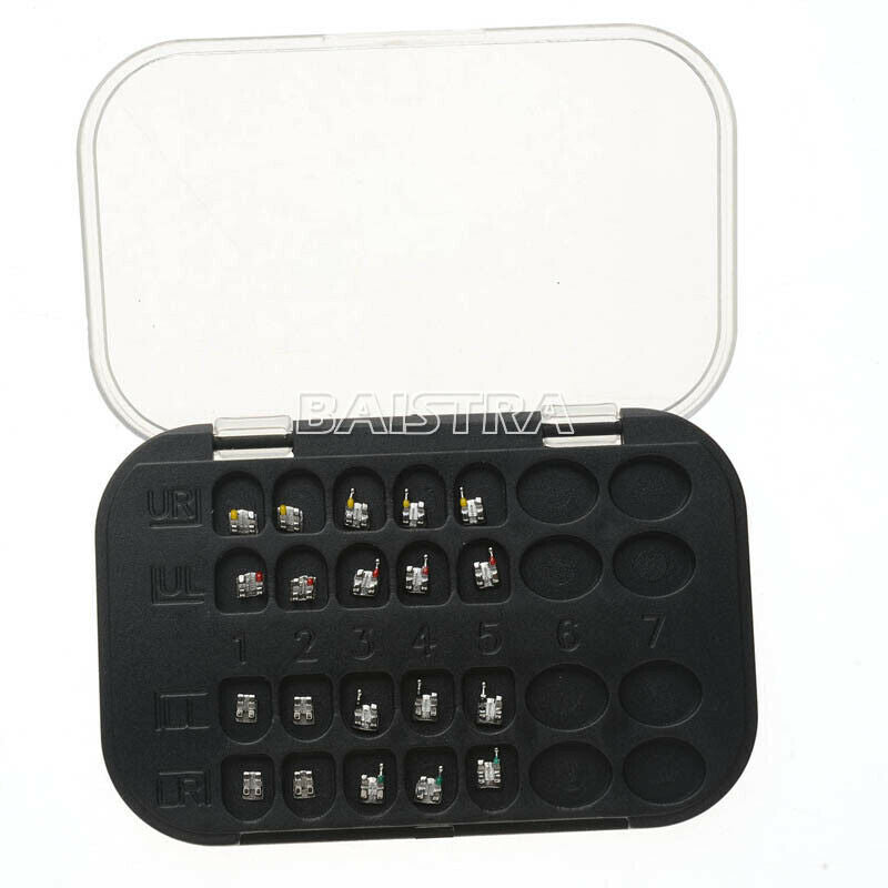 10 Boxes Dental Ortho Brackets Braces MIM Monoblock Mini MBT .022 345 HK AZDENT