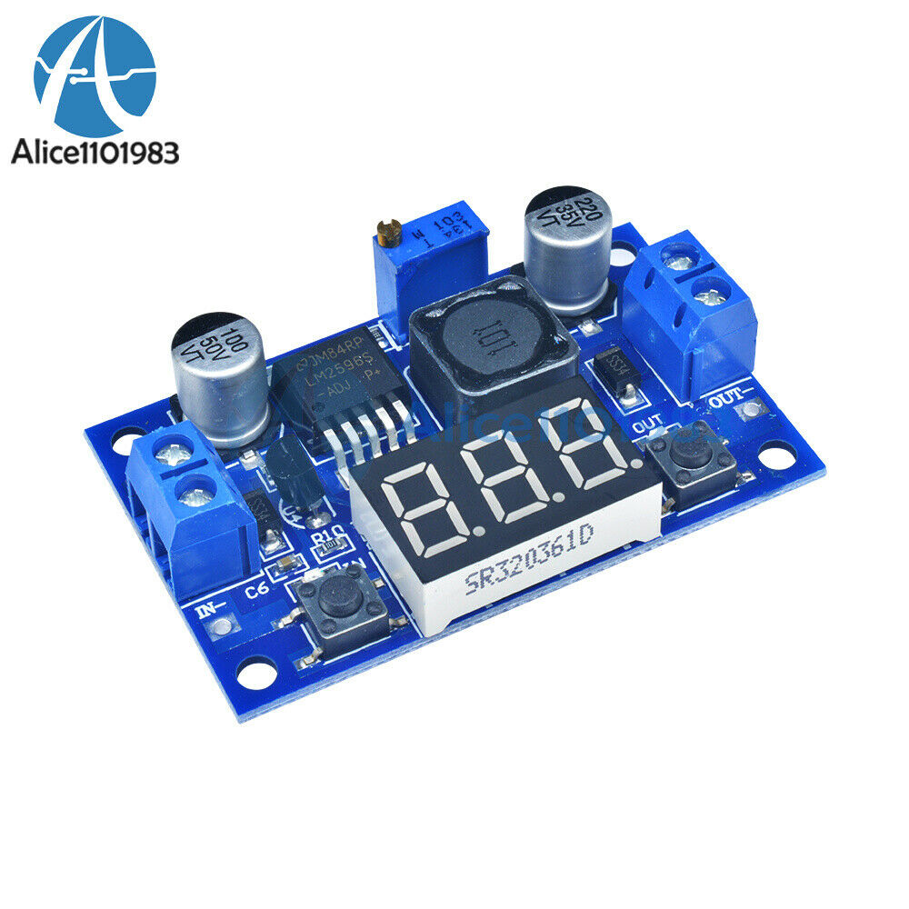 10PCS LM2596 Buck Step-down Power Converter Module DC 4V-40V To DC 1.3V-37V