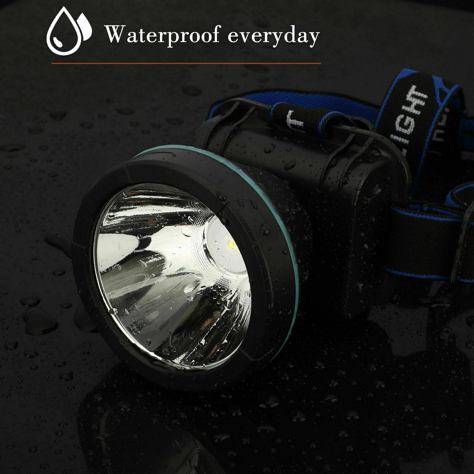 Rechargeable Camping Fish Super Bright T6 LED Headlight Headlamp Head Torch Lamp