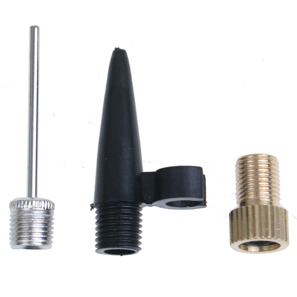 3Pcs Inflator kit for air frame pump needles adaptor bikes sports ball.JCDD