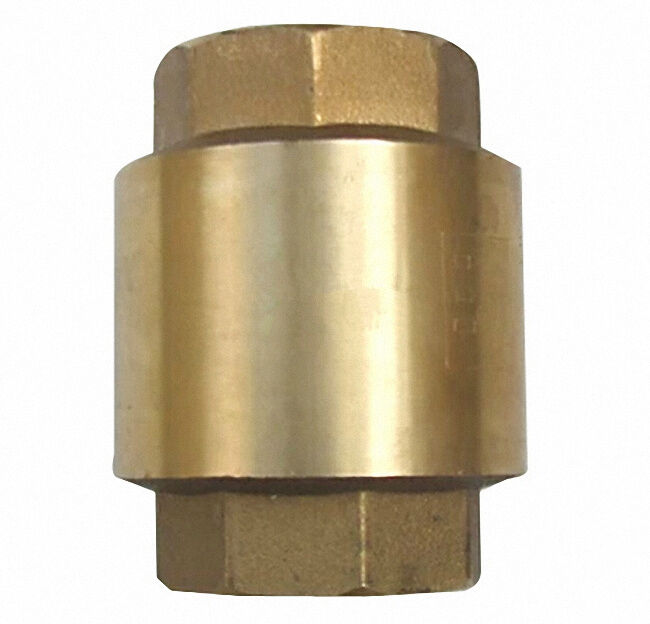 G1/2" Brass One Way Check Valve for Water Oils [M1]