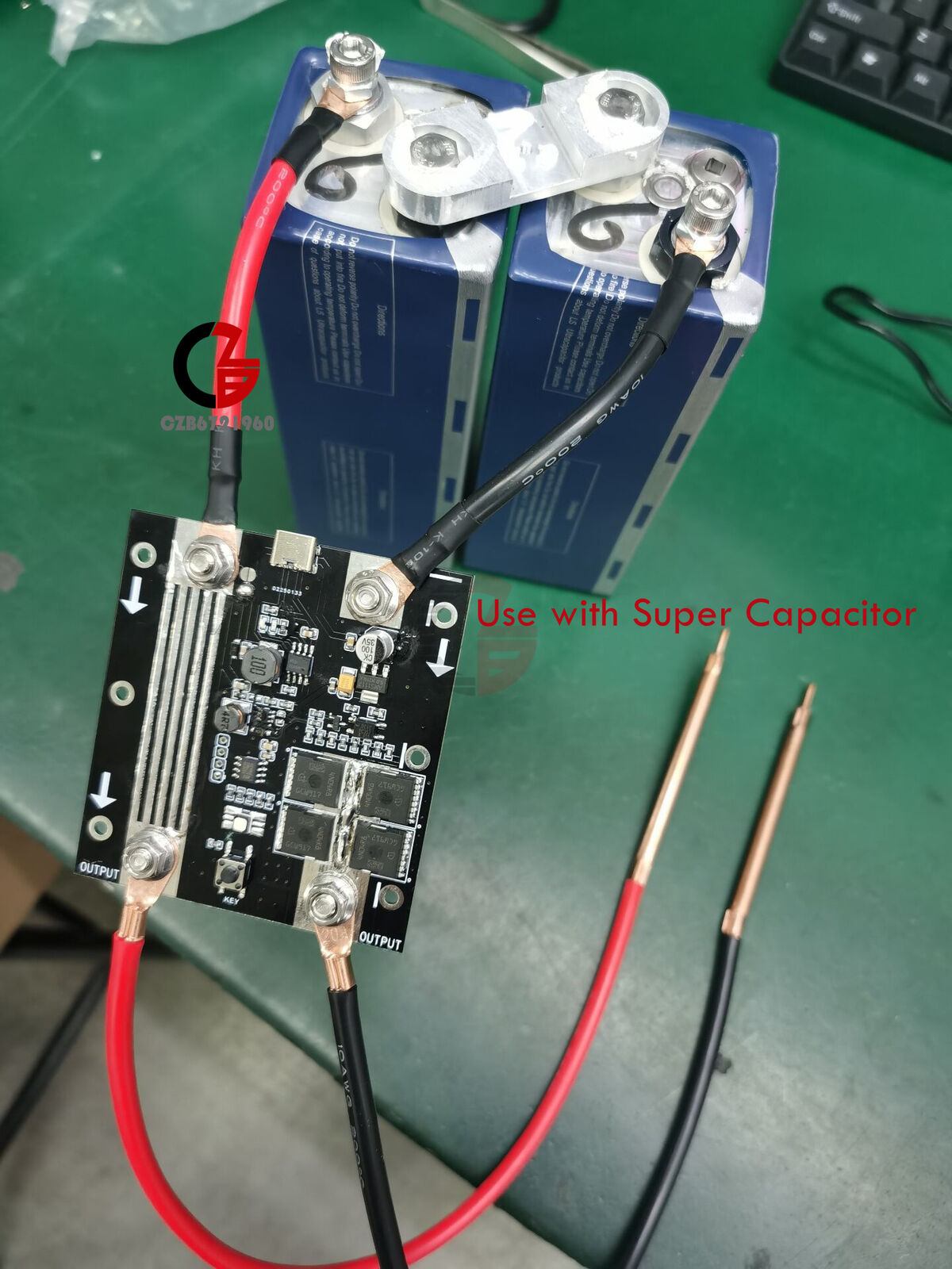 Li Battery 18650 Spot Welder DC4.5-5.5V Rechargeable 5-Speed Motherboard DIY