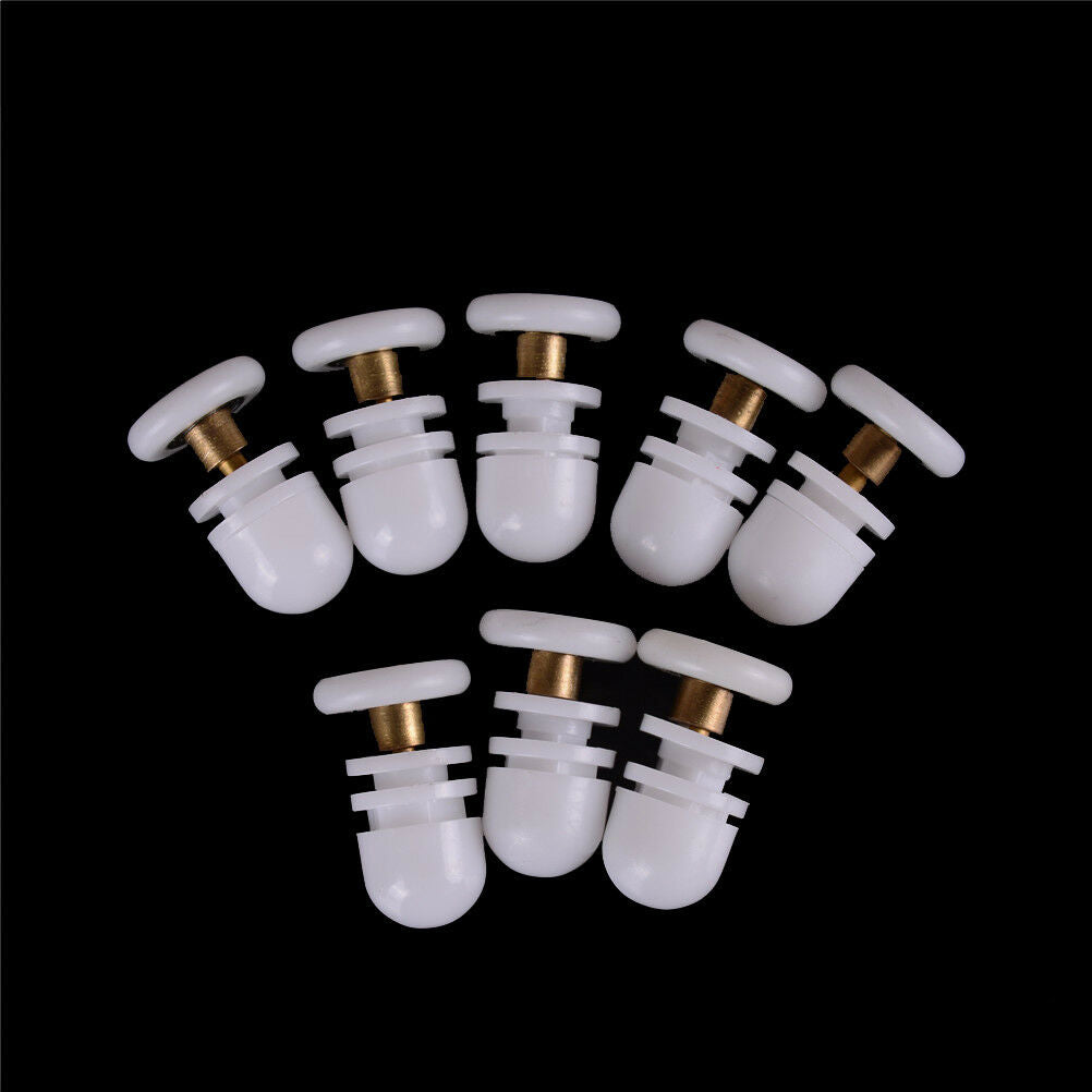 8 Shower Door Rollers / Wheels / Runners / Pulleys B01 d-25mm ATAU YUAUBDAU