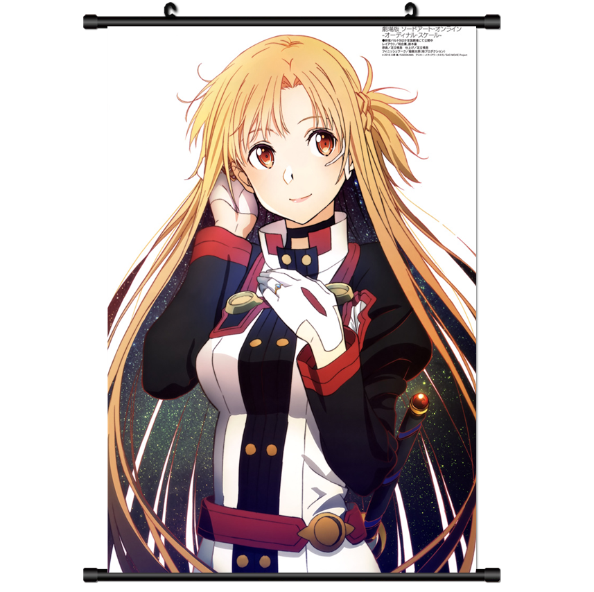 Anime Gekijouban Sword Art Online Ordinal Scale Poster Wall Scroll 3133