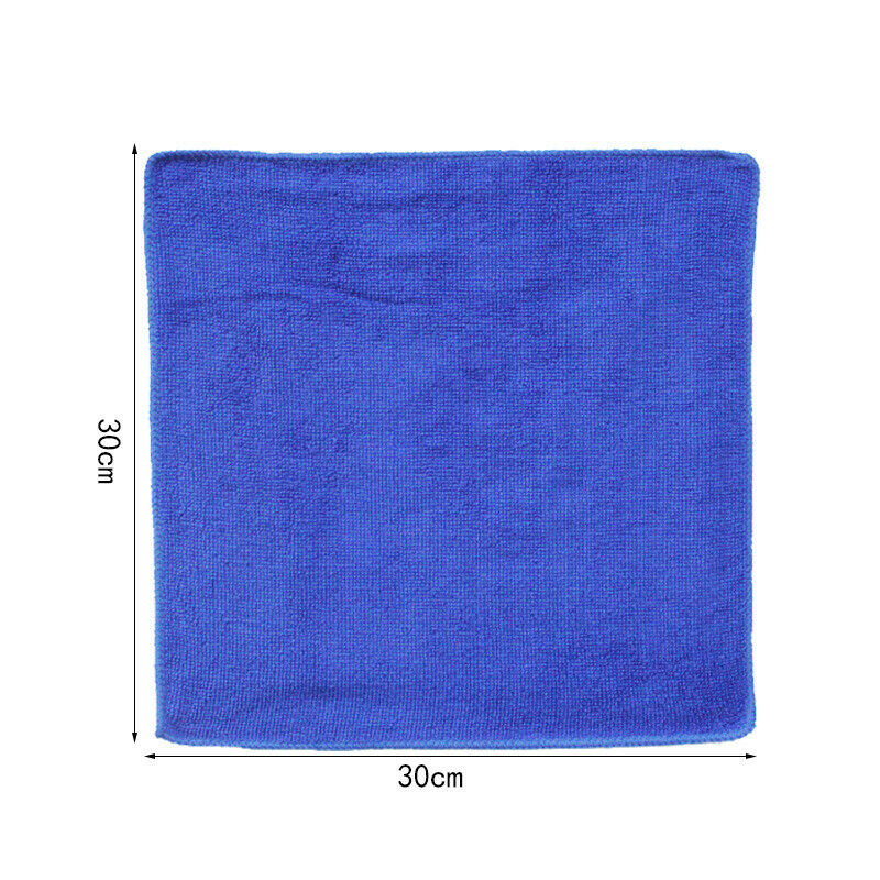 5PCS 30*30cm Microfiber Car Cleaning Towels Washing Home Cleaning Small Towels