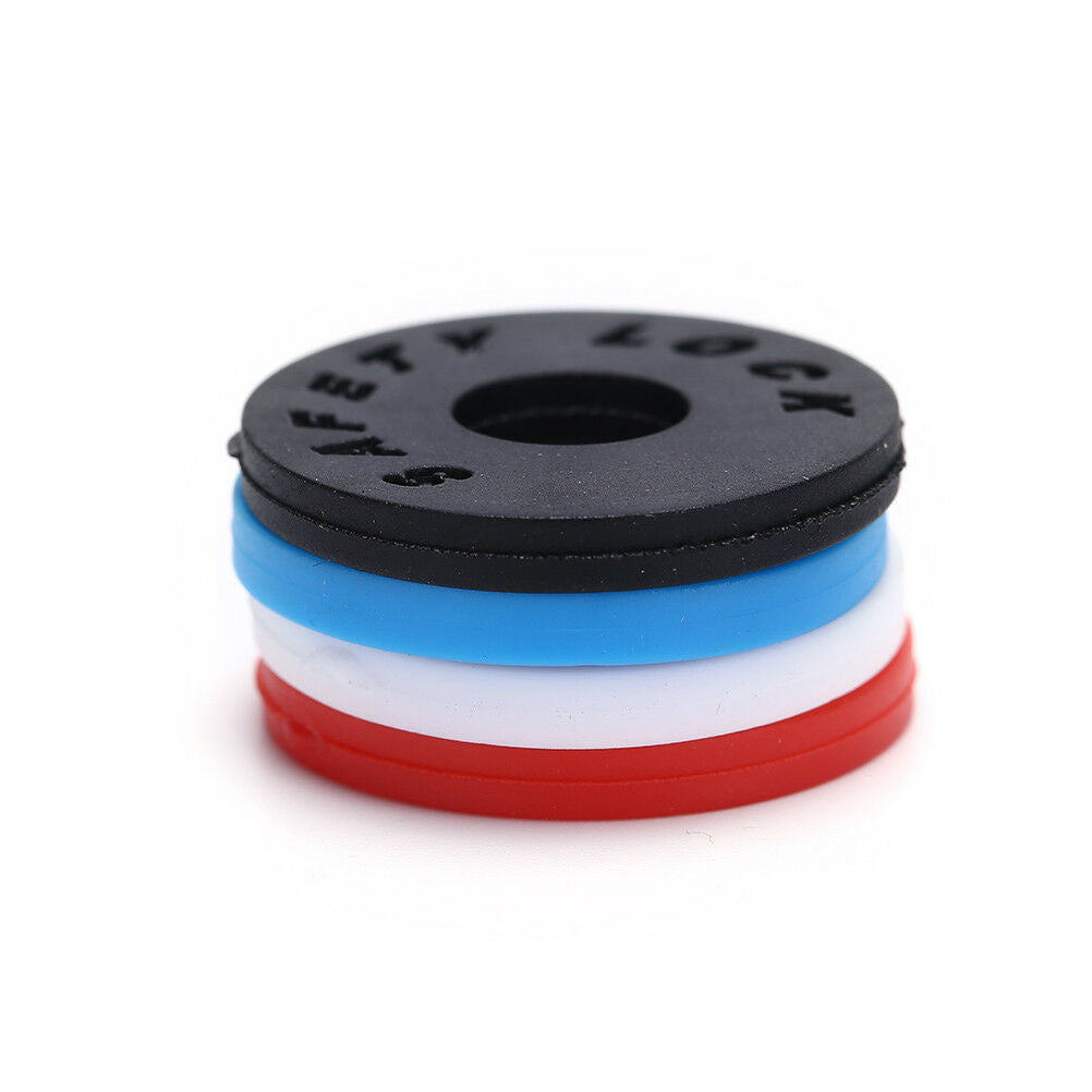 4pcs Rubber Strap Lock Set For Guitar Musical Instruments Accessorie.l8