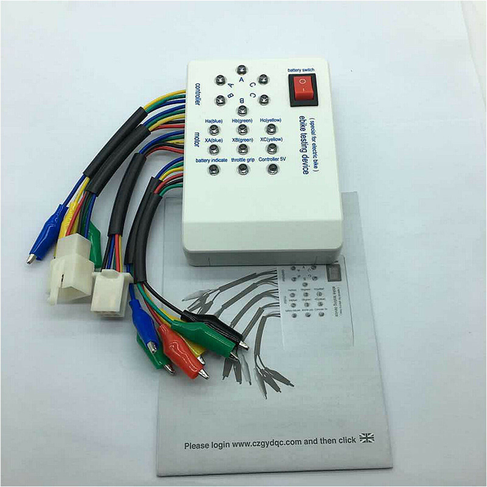 Electro Car Scooter Brushless Motor Controller Tester 24V 36V 48V 60V 72V