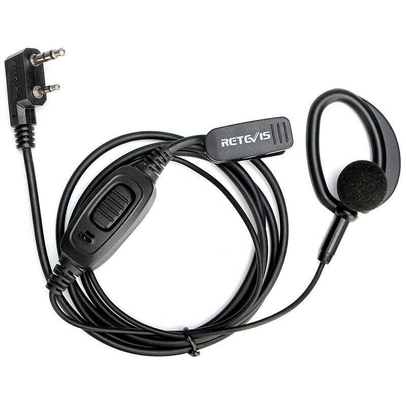 EEK008 2Pin Earhook Earpiece Walkie Talkie Earphones for RT22 RT622 Two Wa Q4C6