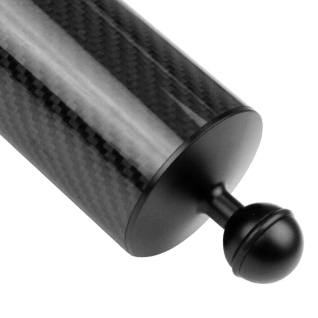 2pcs Carbon Fiber 8" Ball Floating Arm Buoyancy Underwater Lighting