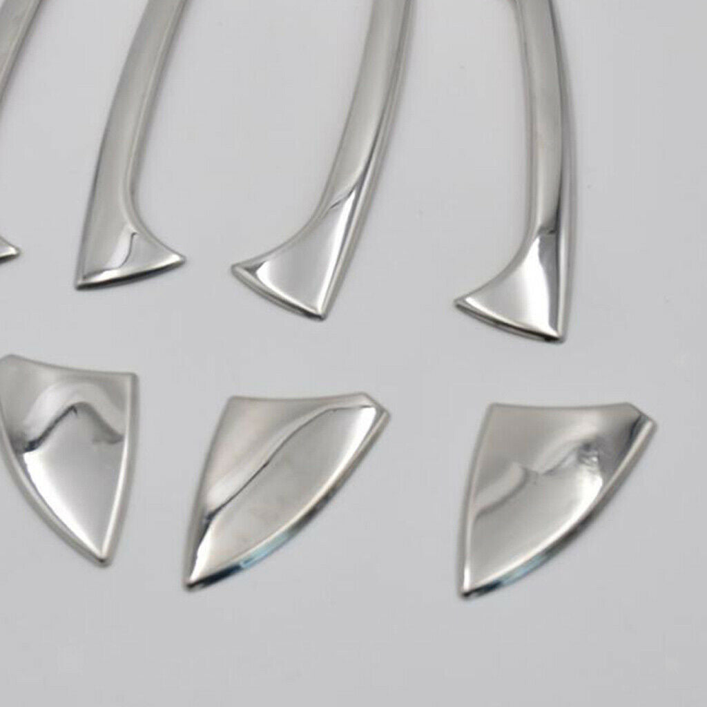 Pack of 8 Chrome Door Handle Covers Trim For Benz B/C/E/GLK/ML/CLA W204 X204