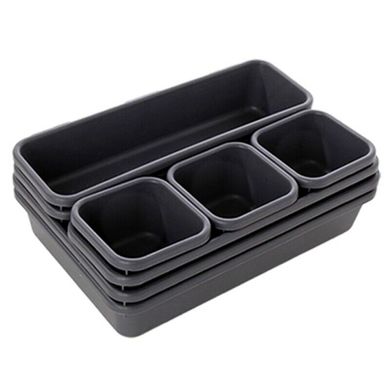 Organizer Box Trays Home Office Storage Kitchen Bathroom Closet Desk Box Der OH2